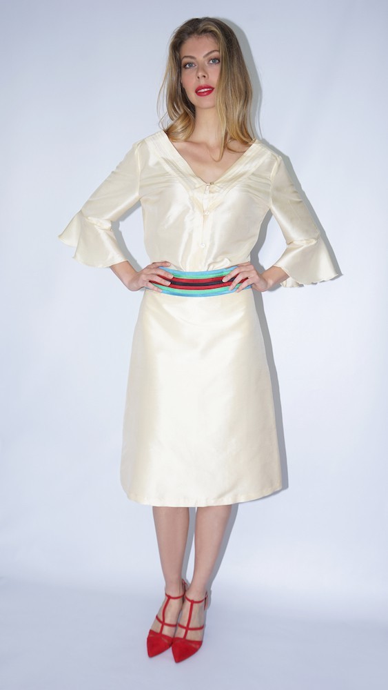 Elegance silk top